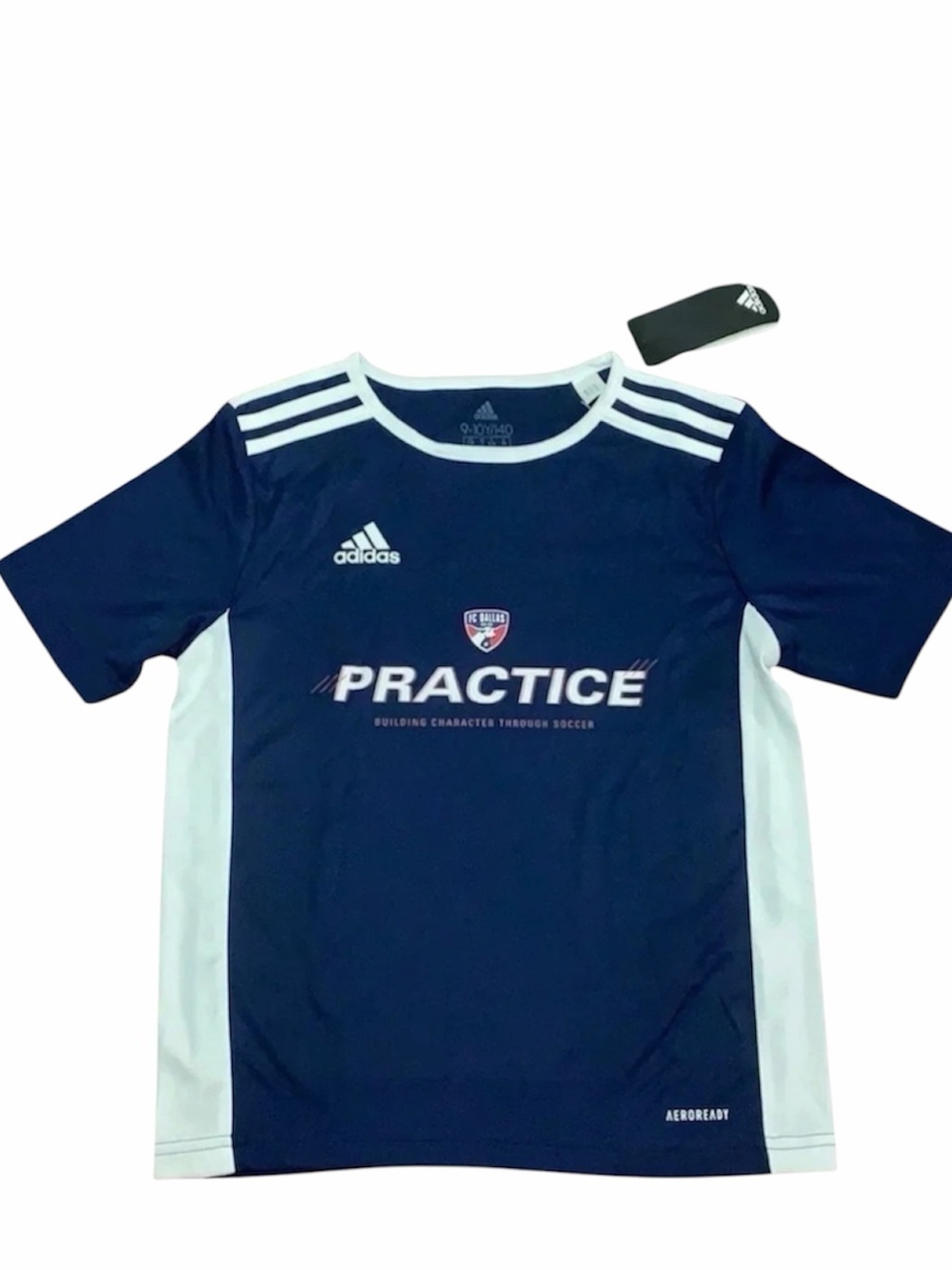 Adidas Boys Soccer Jersey Dallas FC MLS Sz S NWT